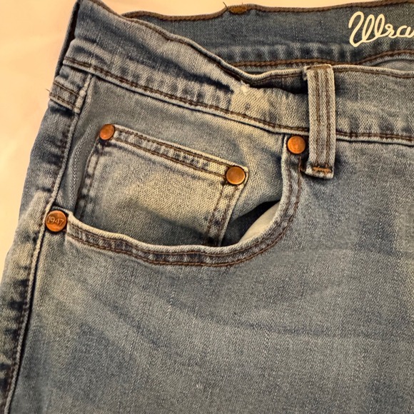 Wrangler Men Regular‎ Straight Leg Light Wash Denim Jeans Casual Comfort 34x33 - Picture 5 of 13